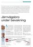 Järnvägsbro under bevakning