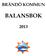 BRÄNDÖ KOMMUN BALANSBOK