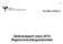 Dnr RUN Delårsrapport mars 2010 Regionutvecklingsnämnden