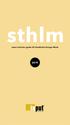 Input interiörs guide till Stockholm Design Week