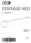 ESSENSSE NEO INSTALLATION. VCES2-B-xx, VCES2-C-xx P