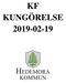 KF KUNGÖRELSE