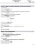 SÄKERHETSDATABLAD BPS 7320 AVSNITT 1. NAMNET PÅ ÄMNET/BLANDNINGEN OCH BOLAGET/FÖRETAGET