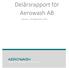 Delårsrapport för Aerowash AB