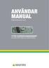 ANVÄNDAR MANUAL. PSbox6 Manual SE rev2. YTTRE FASÖVERVAKNINGSENHET PS-BOX6 FÖR PL5000 och DL8000 DIGITAL