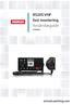 RS20S VHF fast montering. Användarguide SVENSKA. simrad-yachting.com