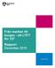 Från marken till korgen - ett LYFT för 127 Rapport December 2015