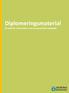 Diplomeringsmaterial. Ett stöd för införandet av ett processinriktat arbetsätt