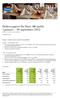 Delårsrapport för Duni AB (publ) 1 januari 30 september 2012 (jämfört med samma period föregående år)