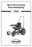 Spare Parts Catalog Reservdelskatalog TRAX