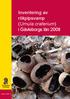 Inventering av rökpipsvamp (Urnula craterium) i Gävleborgs län 2008
