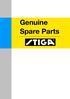 STIGA PARK COMPACT COMPACT HST 4 5A 5B. 2 ( x 2 ) EUROGLOBE 1638C SPARE PARTS
