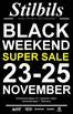 Bilbladet nr utgives av Stilbil & Turebergs Bilcenter BLACK WEEKEND SUPER SALE NOVEMBER