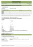 Säkerhetsdatablad. LAHEGA MICROL 648w. Ersätter datum: Omarbetad: Version: 1.2.0