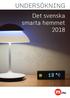 UNDERSÖKNING. Det svenska smarta hemmet 2018