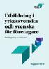Utbildning i yrkessvenska och svenska för företagare
