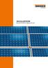 SOLCELLSSYSTEM BauderSOLAR för låglutande tak