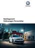 Nybilsgaranti Volkswagen Personbilar
