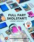 FULL FART SKOLSTART!