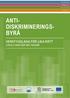 ANTI- DISKRIMINERINGS- BYRÅ