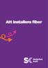 Att installera fiber 1