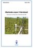 Miljöavdelningen Rapport 2005:3 Marknära ozon i Värmland
