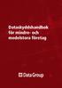 Dataskyddshandbok för mindre- och medelstora företag