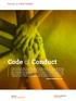 Code of Conduct. Senast uppdaterad Utgivare: Johnny Gunnarsson