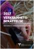 2017 VERKSAMHETS- BERÄTTELSE VÄSTARVETS HEMSLÖJDSKONSULENTER