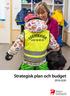 Strategisk plan och budget