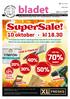 SuperSale! 70% 10 oktober kl % 30% 50% 20% 10% PÅ ALLT Oavsett tidigare pris FÄRG & PENSLAR MASKINER VERKTYG GOLV UPP TILL RABATT