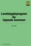 Landsbygdsprogram för Uppsala kommun