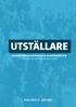 UTSTÄLLARE BUSINESS ARENA STOCKHOLM SEPTEMBER 2018 STOCKHOLM WATERFRONT CONGRESS CENTRE