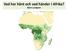 Vad har hänt och vad händer i Afrika? Björn Lundgren