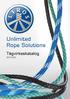 Unlimited Rope Solutions. Tågvirkeskatalog 2019/20