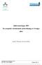 Sjöinventeringen 2005 En synoptisk vattenkemisk undersökning av Sveriges sjöar