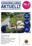 AKTUELLT. SENIORKLUBBS Nr.2 SEPTEMBER 2017
