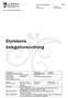 Styrelsens delegationsordning