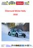 Östersund Winter Rally 2018