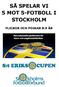 SÅ SPELAR VI 5 MOT 5-FOTBOLL I STOCKHOLM FLICKOR OCH POJKAR 8-9 ÅR