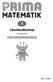 Lärarhandledning. Tilläggshäfte PROGRAMMERING