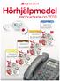 Hörhjälpmedel PRODUKTKATALOG 2018