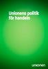Unionens politik för handeln
