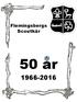 Flemingsbergs Scoutkår. 50 år