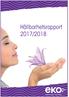 Hållbarhetsrapport 2017/2018. Hållbarhetsrapport 2017/2018