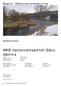 MKB Vattenverksamhet Sibro dämme Datum Uppdragsnummer