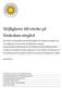 Möjligheter till rörelse på förskolans utegård