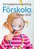 Kompetensutveckling. Förskola. hösten Medioteket