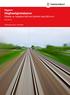 Rapport. Höghastighetsbanor. Effekter av hastighet 250 km/h jämfört med 320 km/h Trafikverket publ.nr: 2018:060