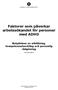 Faktorer som påverkar arbetssökandet för personer med ADHD Betydelsen av utbildning, kompetensutveckling och personlig rådgivning